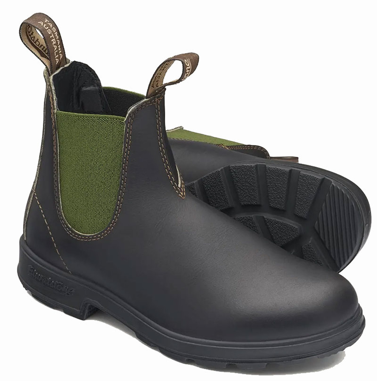 Blundstone 519 Women's ORIGINALS Chelsea Boots Stout Brown Olive