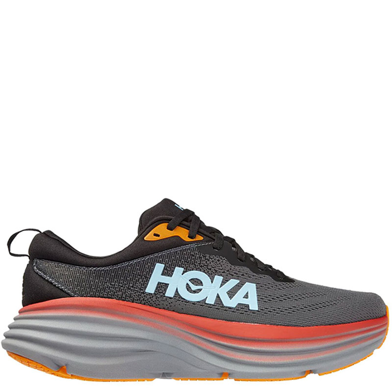 Hoka 1123202 BONDI 8 Road Running Shoes Anthracite Castlerock