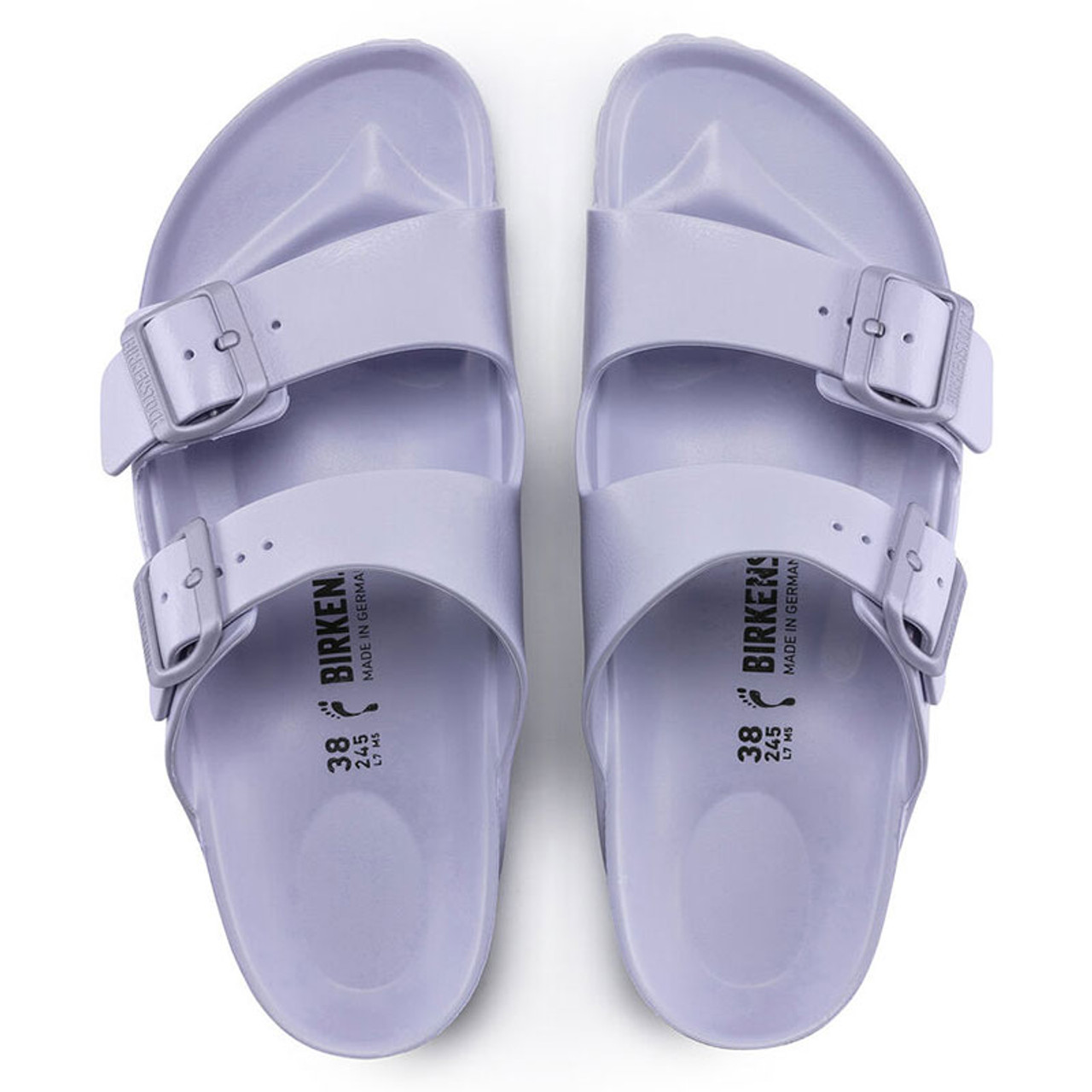 Birkenstock 1017046 ARIZONA ESSENTIALS Purple Fog Sandals - Family Footwear  Center