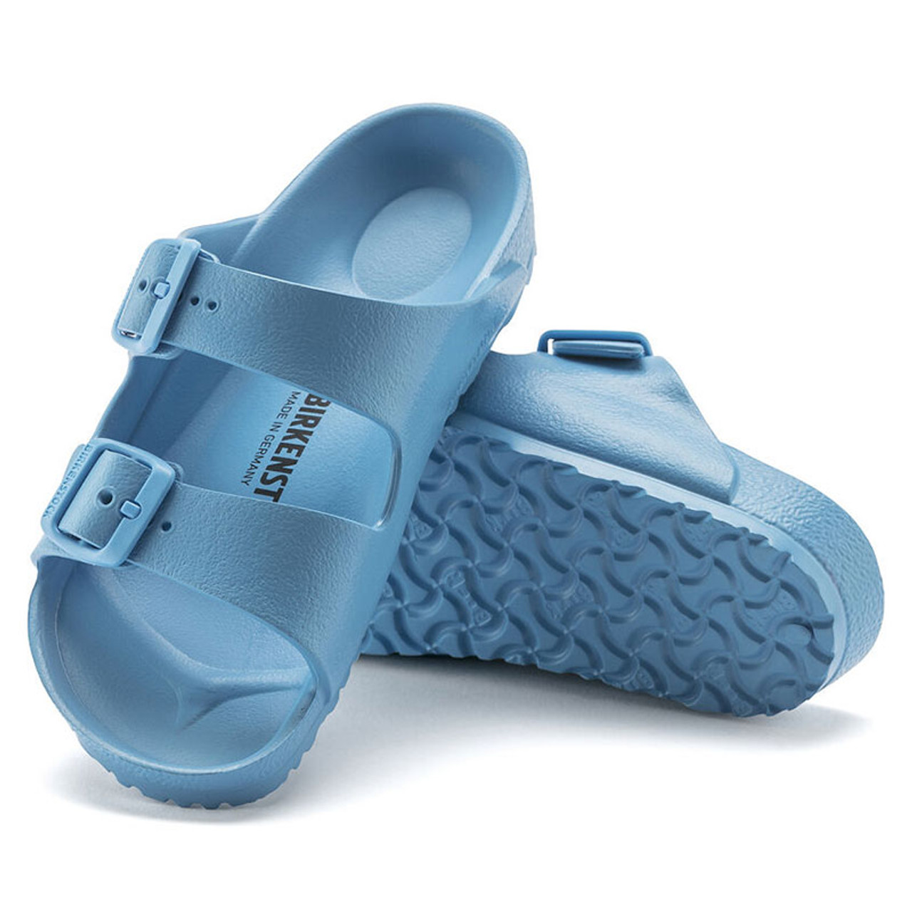 Birkenstock Kids buckled sandals - Blue