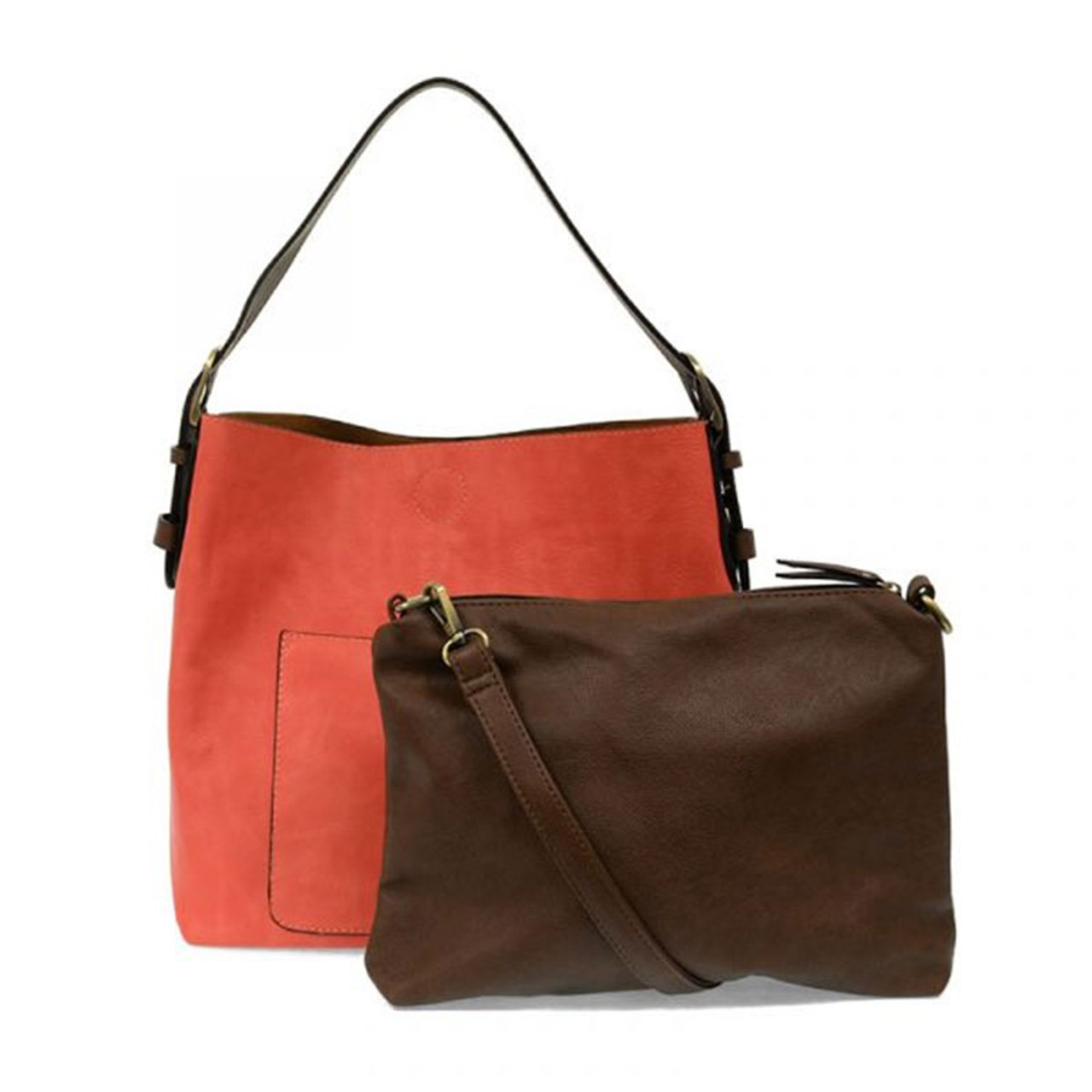 Joy Susan Brown Vegan Leather messenger bag purse | Leather messenger bag,  Purses and bags, Leather messenger