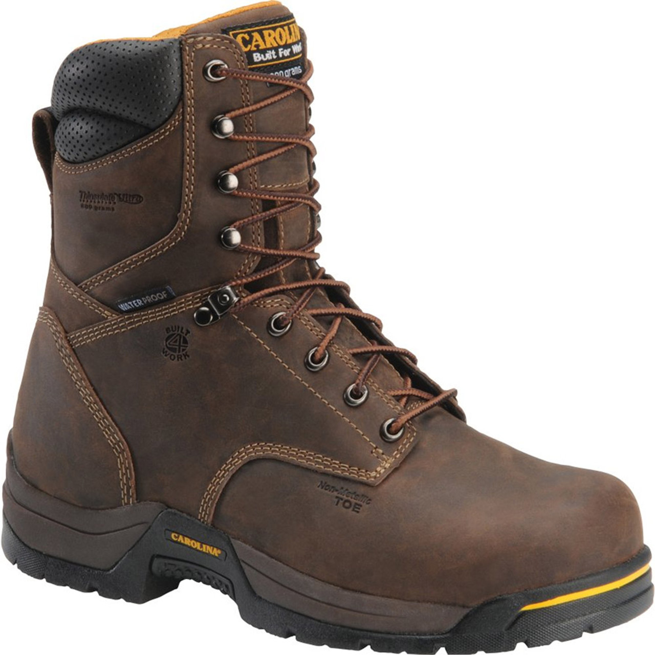 Carolina CA8021 BRUNO HI BROAD TOE Soft Toe 600g Insulated Work Boots