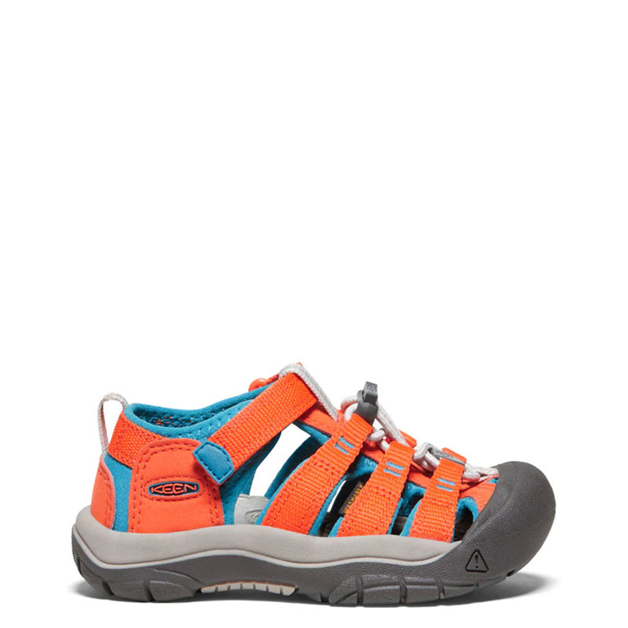 Keen LITTLE KIDS' NEWPORT H2 Sandals Safety Orange - Family Footwear Center