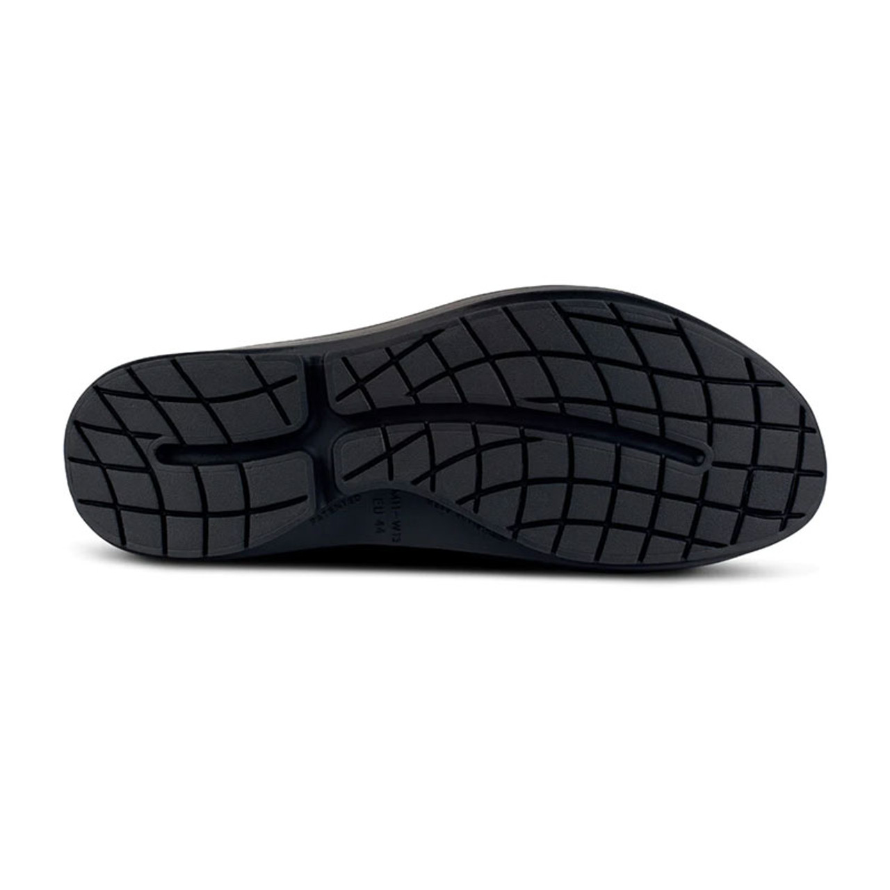 Oofos 1300 Men's OOCANDOO Black Sandals - Family Footwear Center