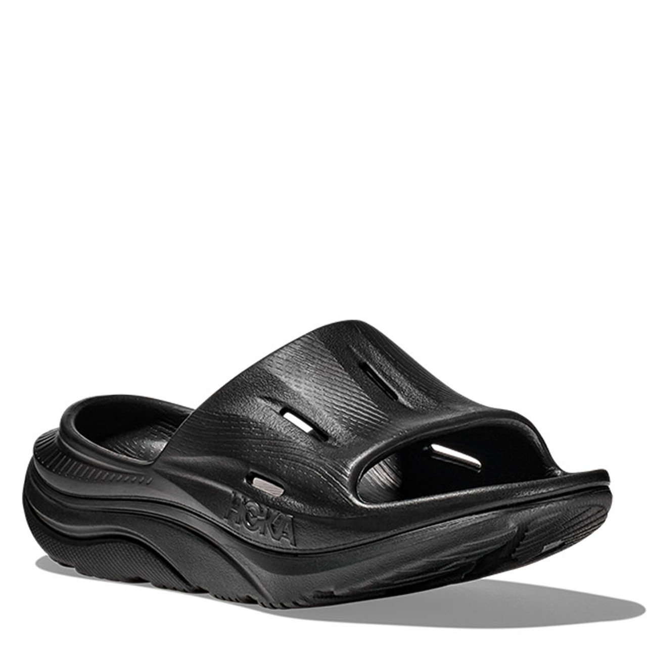 Hoka 1135061 Women s ORA Recovery Slide 3 Black Black Family