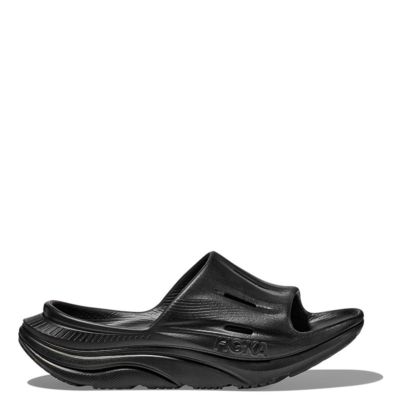 Hoka 1135061 Men's ORA Recovery Slide 3 Black Black - Family