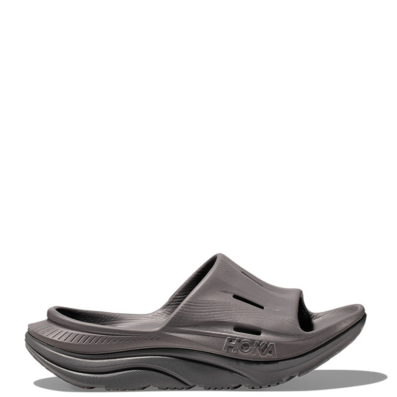 Hoka 1135061 Men's ORA Recovery Slide 3 Grey Grey - Family