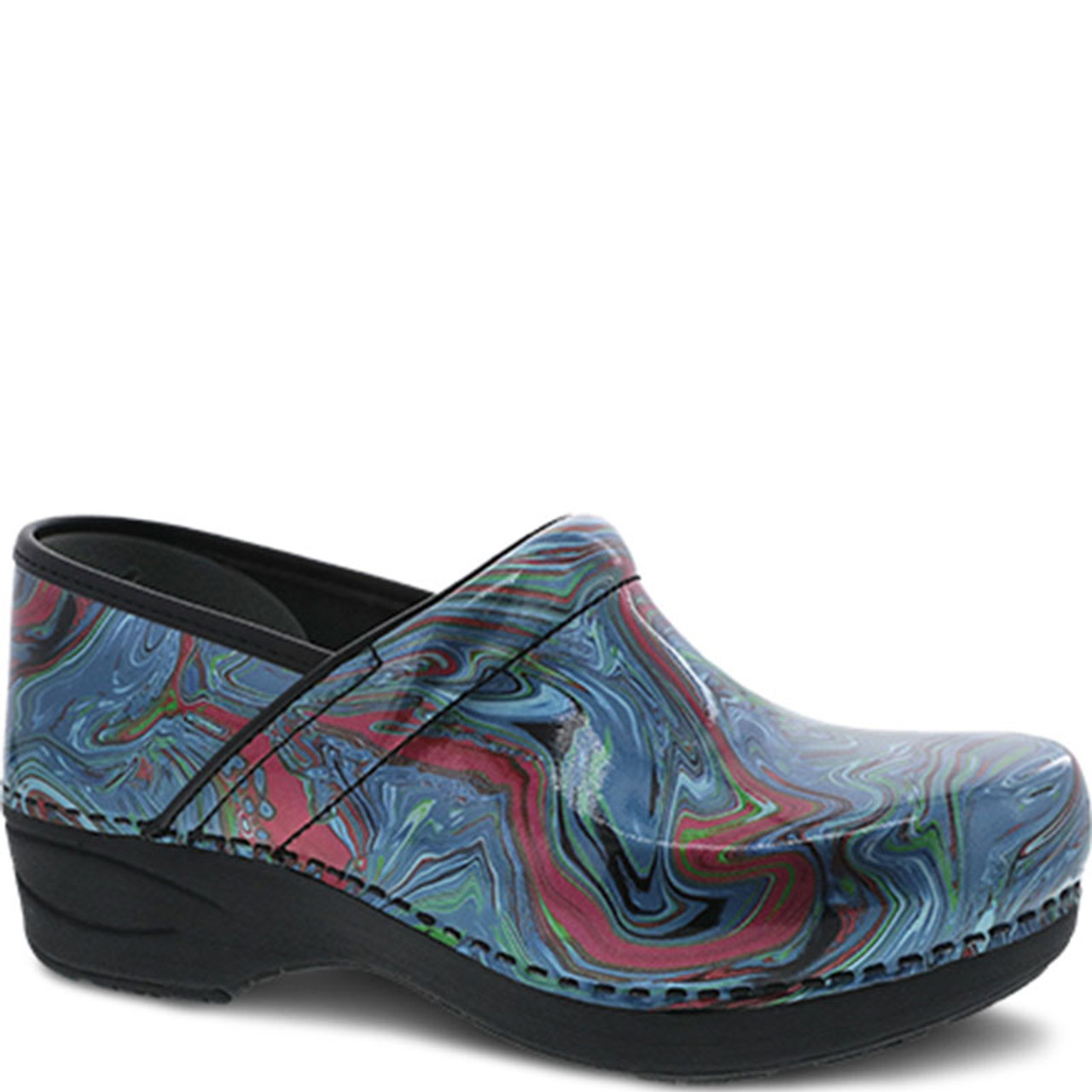 Dansko XP 2.0 MARBLE SWIRL PATENT Clogs - Family Footwear Center