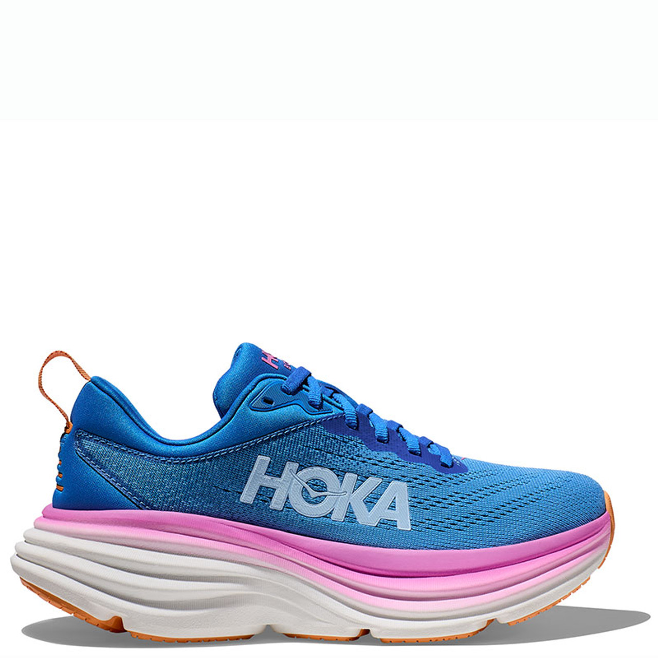 Hoka 1127952 BONDI 8 Road Running Shoes Coastal Sky All Aboard 