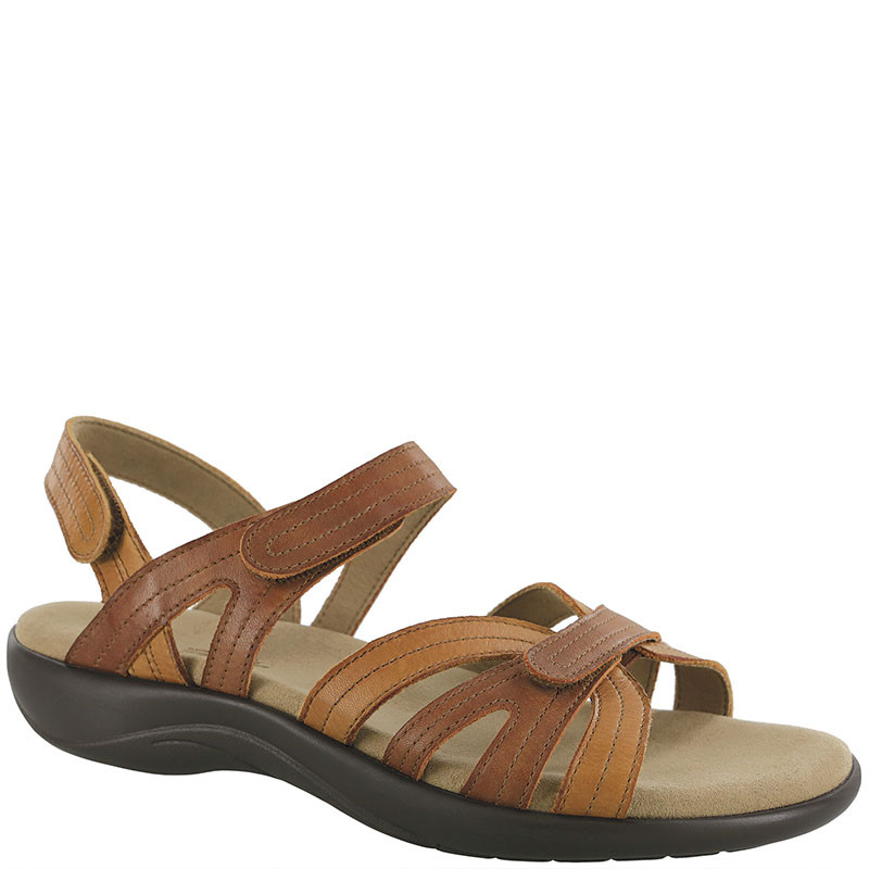 SAS PIER HEEL STRAP Sandals Sepia - Family Footwear Center