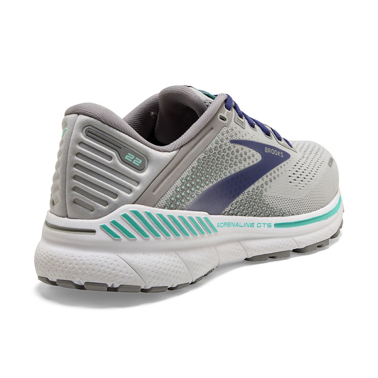 Brooks 120353-045 Women's ADRENALINE GTS 22 Road Running Shoes Alloy Blue  Green