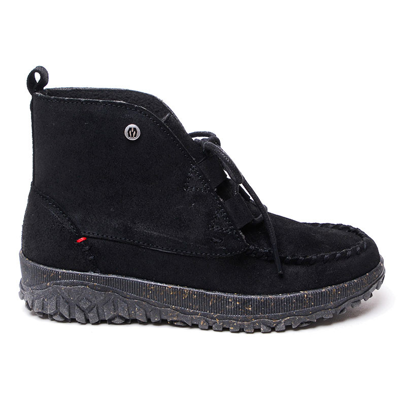 Minnetonka 80520 TEALEY Black Ankle Boots - Family Footwear Center