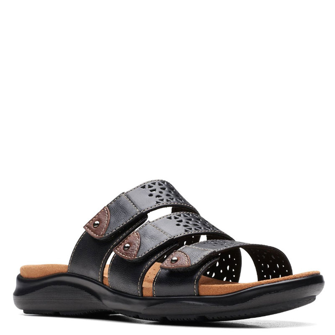 Clarks Desirae Lily Leather Sandals | J D Williams