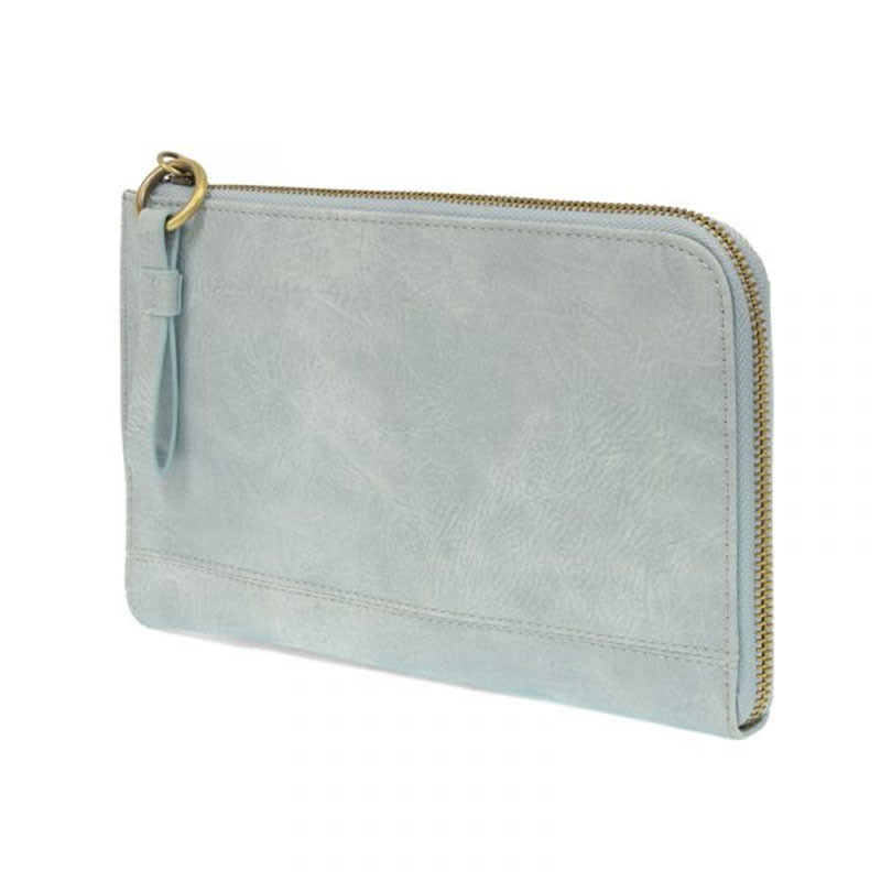 Joy Susan KARINA CONVERTIBLE Wristlet & Wallet Light Blue - Family