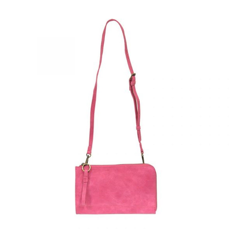 Joy Susan KARINA CONVERTIBLE Wristlet & Wallet Vivid Pink - Family