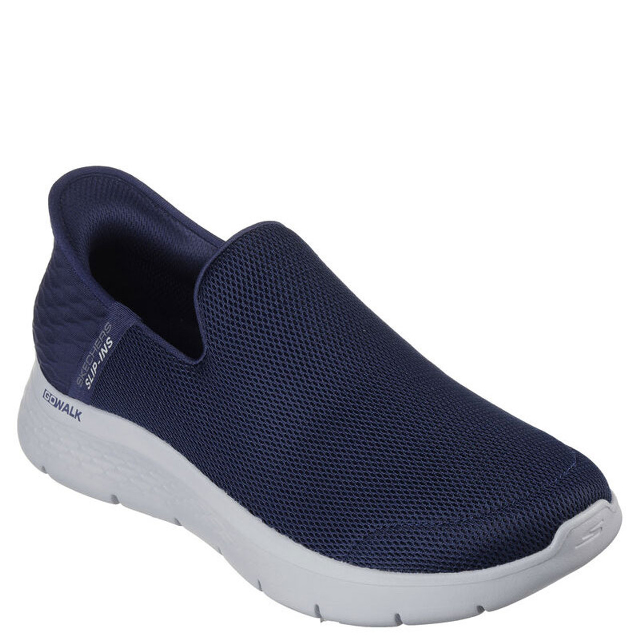 Skechers Slip-ins: GO WALK FLEX No Hands Navy Family Footwear Center