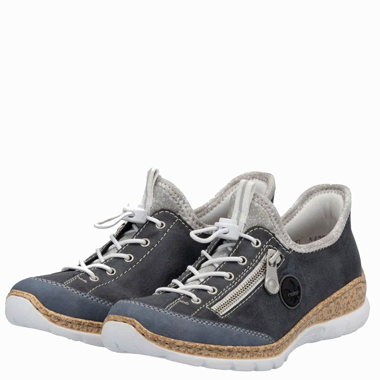 Rieker N42F2 NIKITA Light Blue - Family Footwear Center