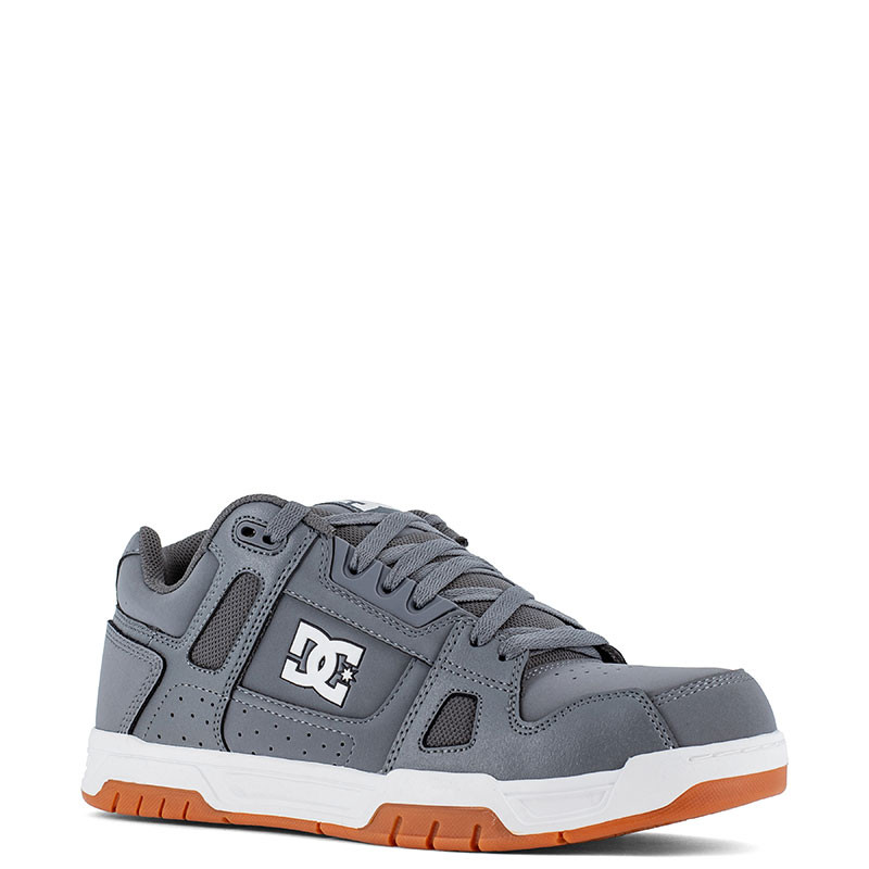 DC Work Crew DC60502 STAG WORK Composite Toe Work Shoes Grey and