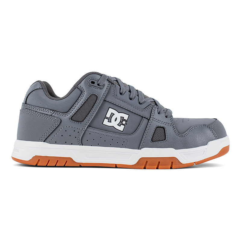 DC Work Crew DC60502 STAG WORK Composite Toe Work Shoes Grey and