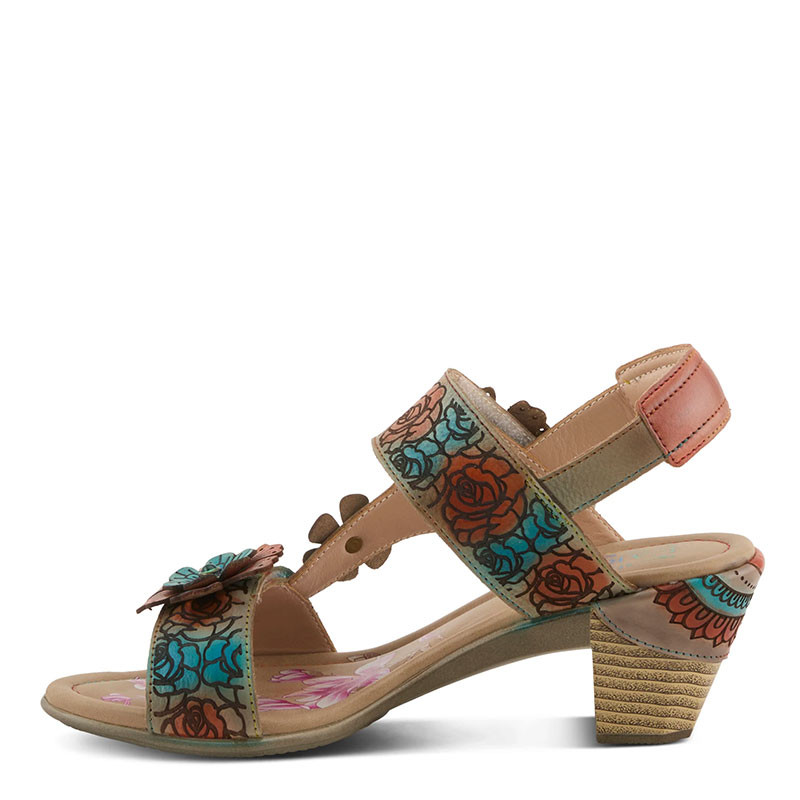Spring Step Shoes L'ARTISTE SALIRA Sandals Grey Multi - Family