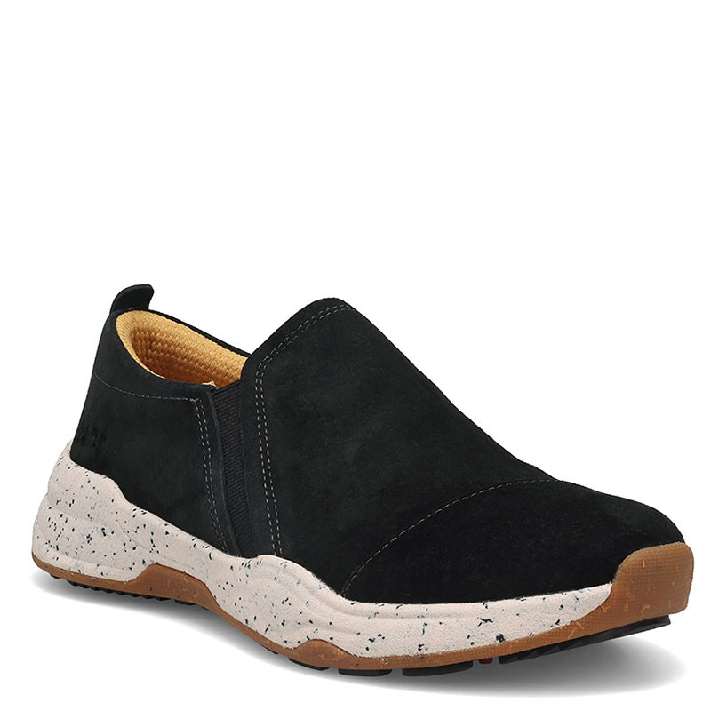 TAOS SUPER STEP IN Slip On Shoes Black Nubuck - Family Footwear Center