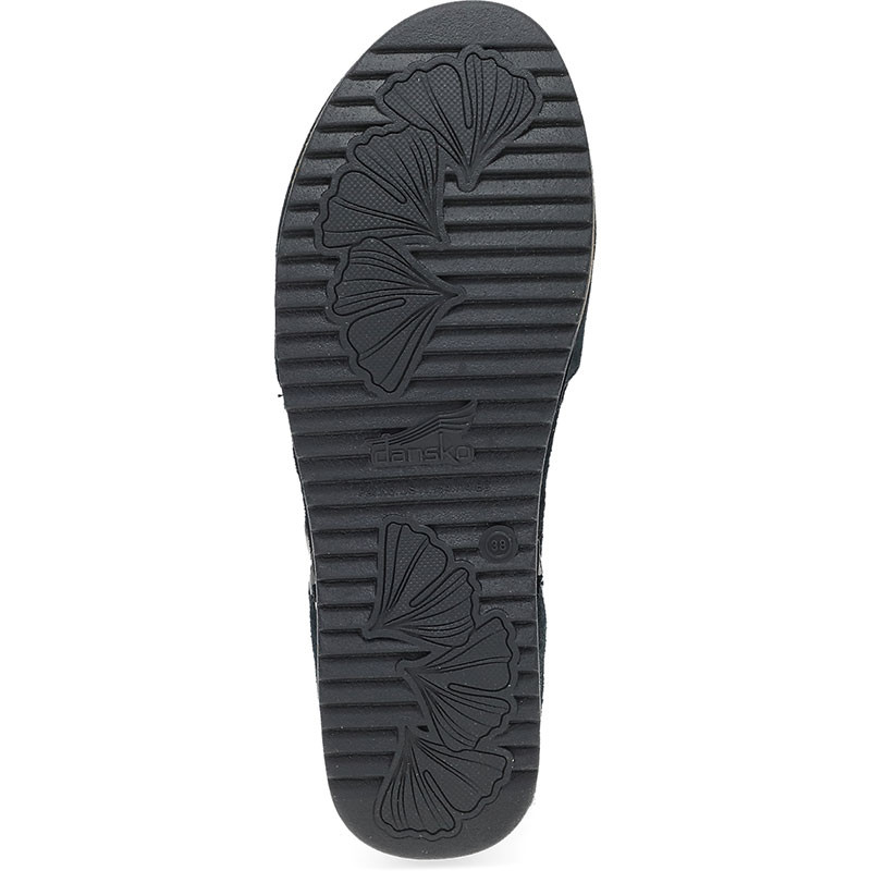 Dansko MAE Black Burnished Suede Mary Janes - Family Footwear Center