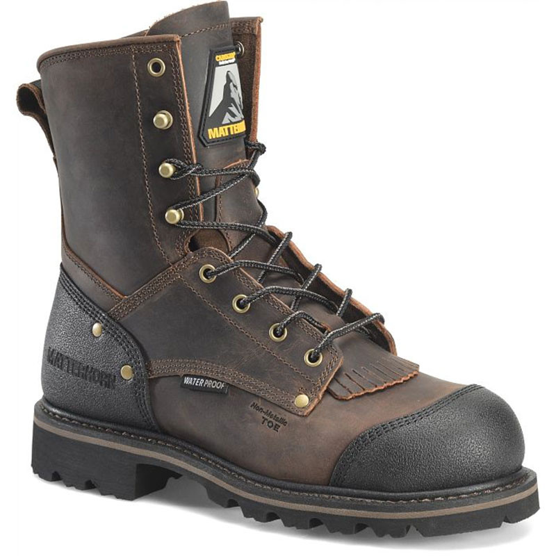 Matterhorn Brown Leather Work Boots Men’s Size 9 1/2 Matterhorn Men main image 3