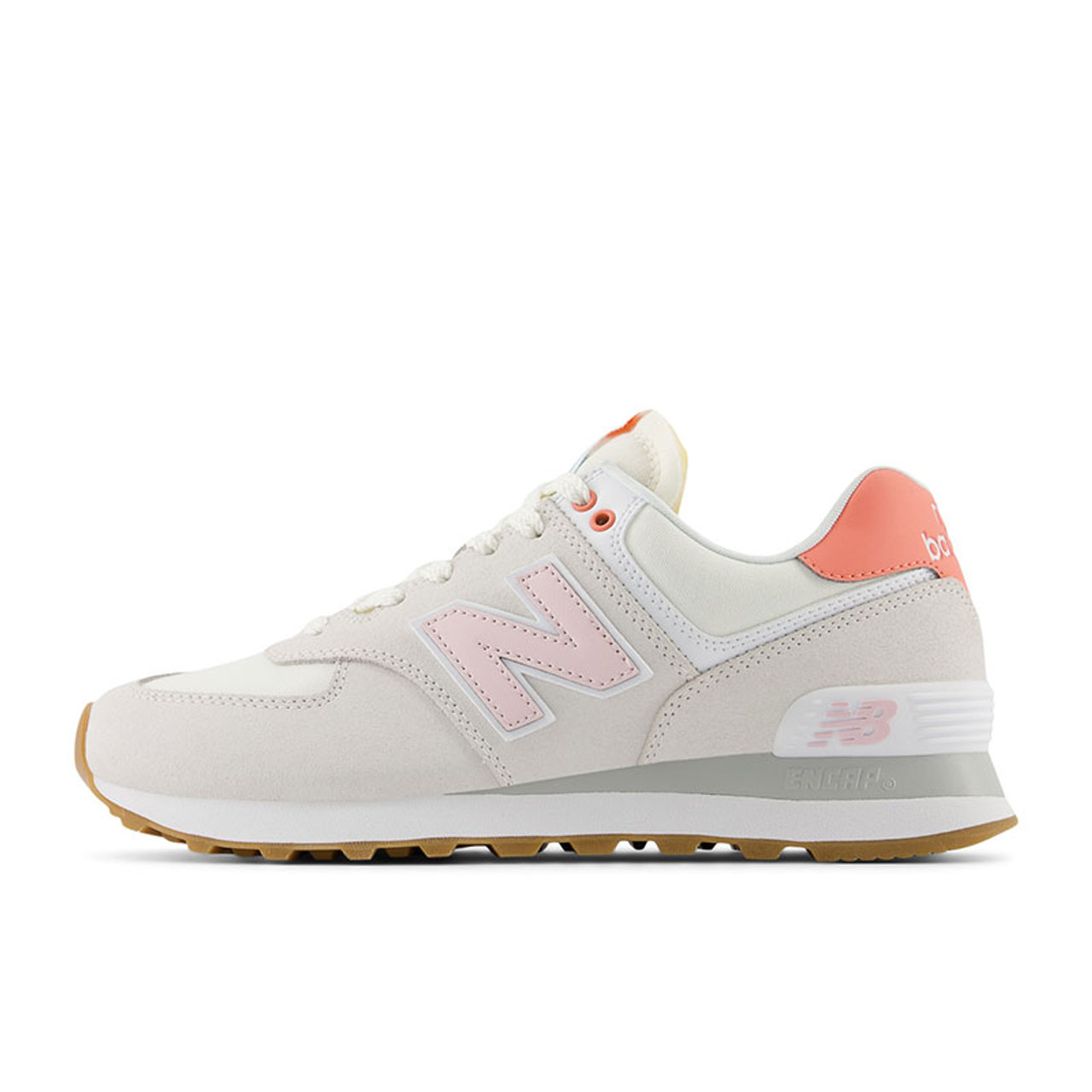 New Balance 574 Women's Lifestyle Sneakers Reflection with Rose