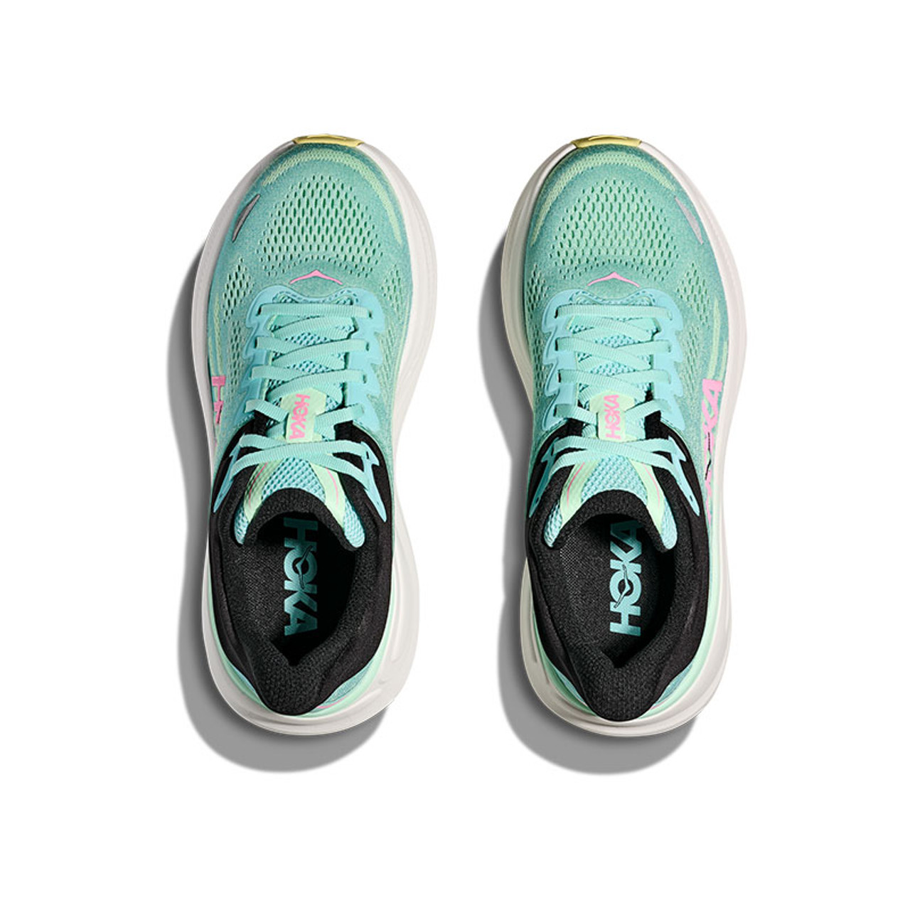 Hoka 1162012 Women's BONDI 9 Road Running Shoes Blue Spark