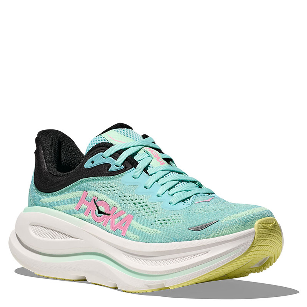 スニーカー HOKA SNEAKER (1162012) Hoka 1162012 Women's BONDI 9 Road Running Shoes Blue Spark