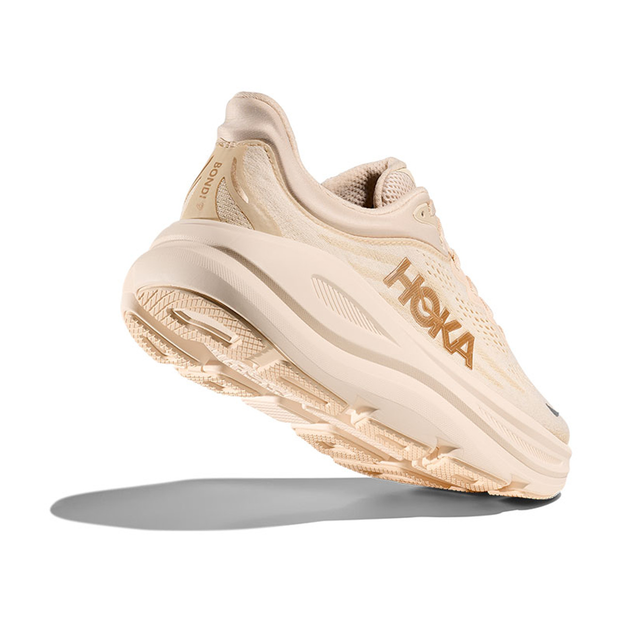 Hoka 1162012 Women's BONDI 9 Road Running Shoes Vanilla