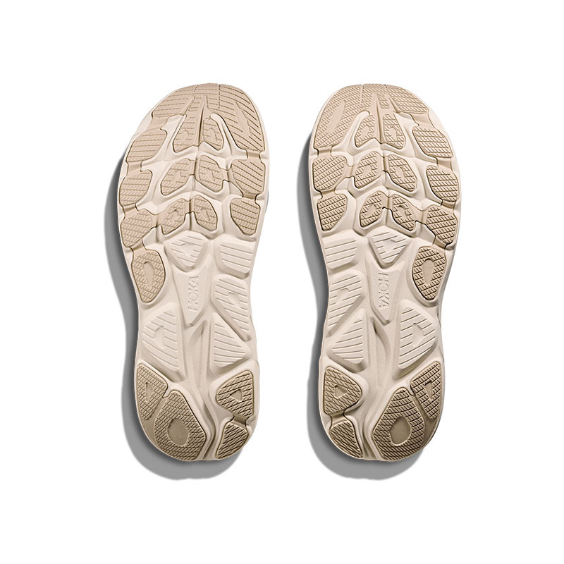 Hoka 1162030 CLIFTON 10 Running Shoes Oatmeal Oat Milk - Family
