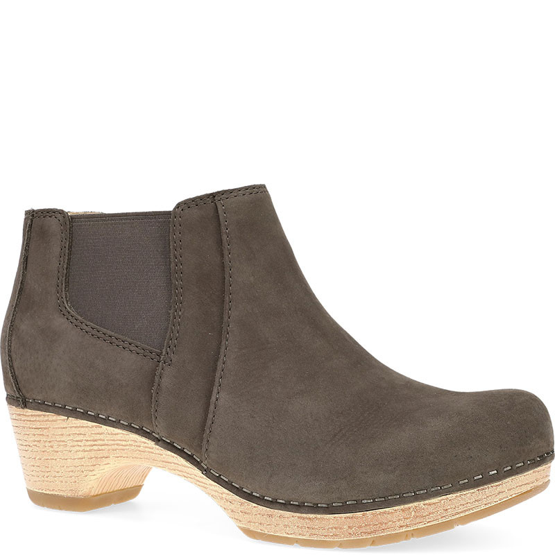 Dansko LANE Mushroom Milled Nubuck Boots - Family Footwear Center