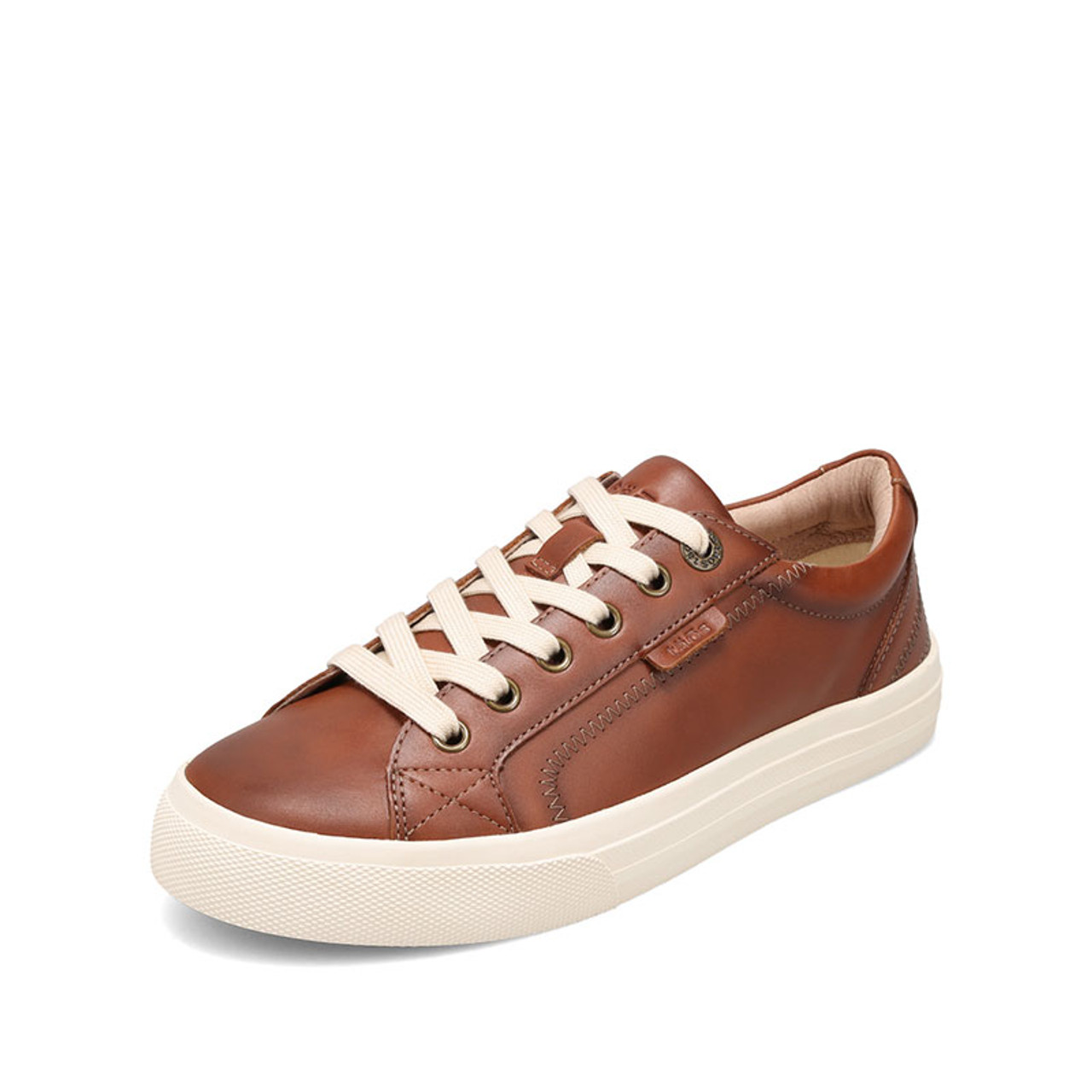 Taos PLIM SOUL LUX Leather Sneakers Cognac - Family Footwear