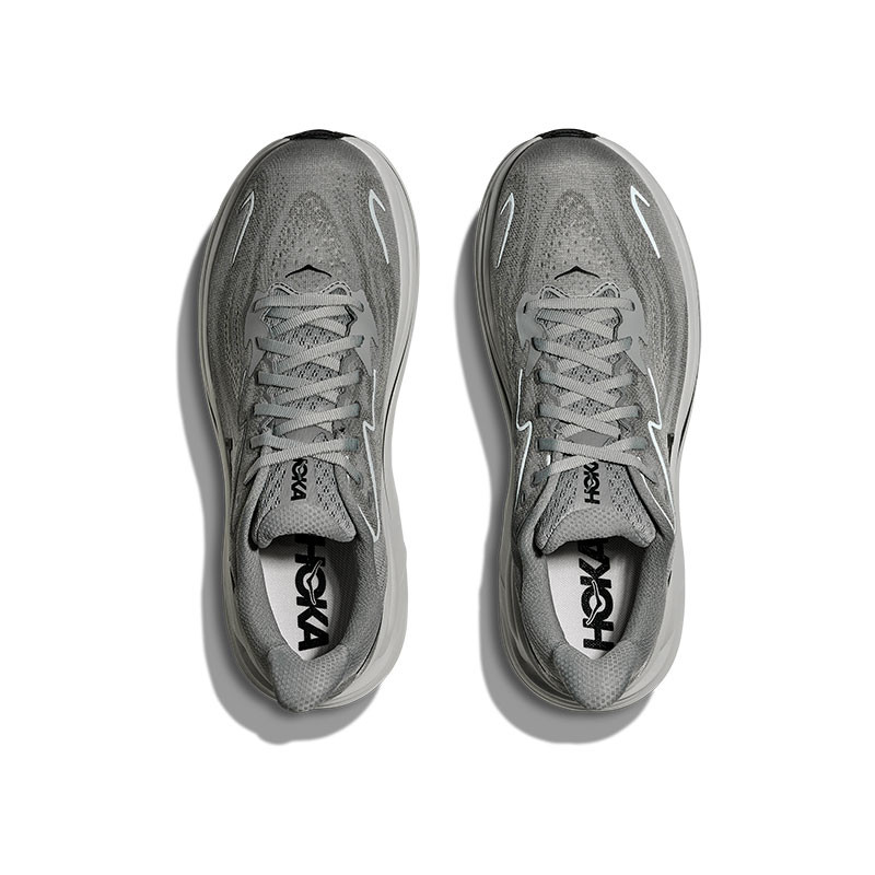 Hoka 1162030 CLIFTON 10 Running Shoes Galactic Grey Asteroid  display picture 3