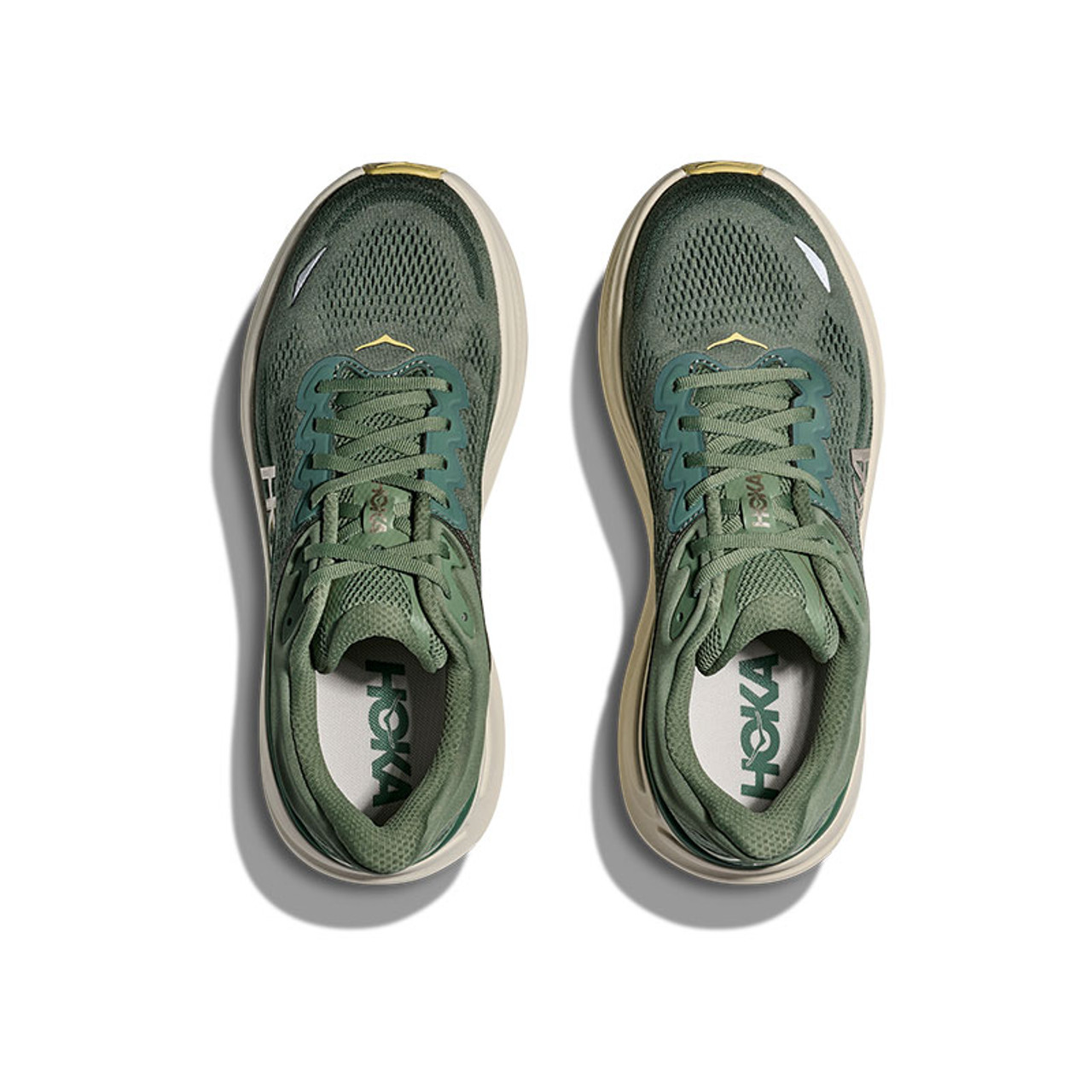 Hoka 1162011 Men's BONDI 9 Road Running Shoes Succulent Fern