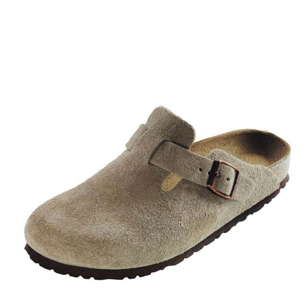 Birkenstock 60461 Women's BOSTON Suede Clogs - Family Footwear Center