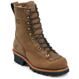 Chaussures Chippewa Neuves En Cuir - Taille 40 EU (7 US) - Modèle 20067 Marron - Kilties Incluses - Fabriqué USA