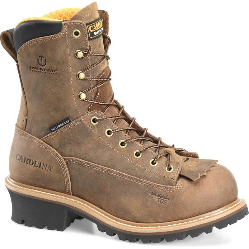Carolina CA8824 SPRUCE Soft Toe Lace to Toe Logger Boots Family
