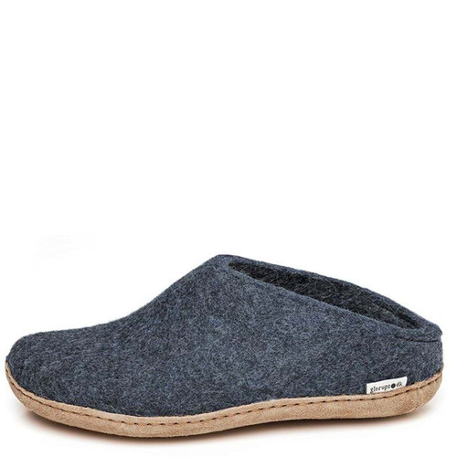 grey slip on slippers