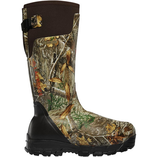 LaCrosse 376032 ALPHABURLY PRO SIDE ZIP 18" Realtree Edge 1600g Insulated Hunting Boots