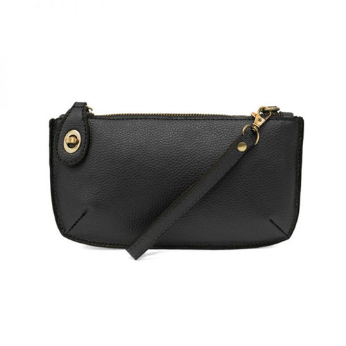 Joy Susan L8000-00 Mini Crossbody Wristlet Clutch Black