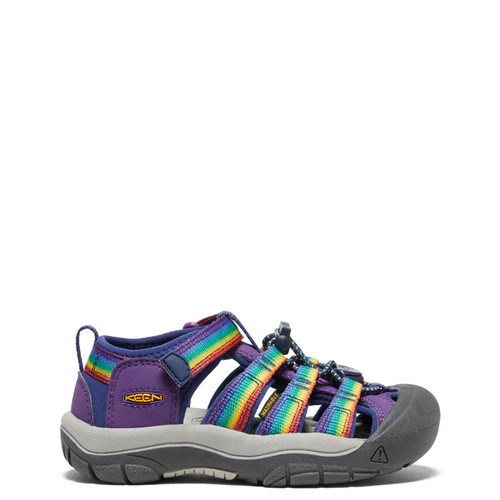 Keen LITTLE KIDS' NEWPORT H2 Sandals Multi Tillandsia Purple Side View