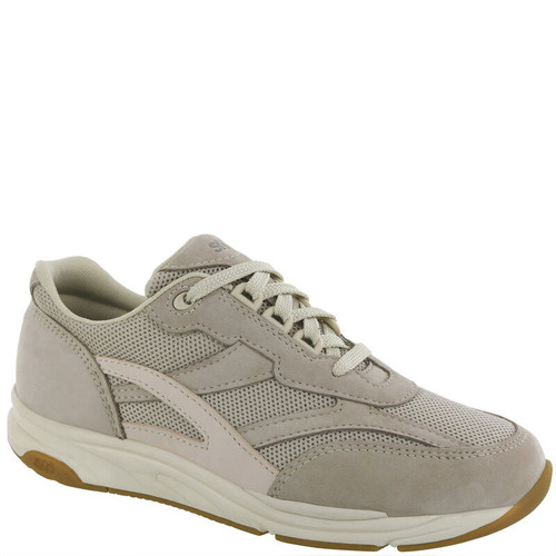 SAS TOUR MESH Taupe Pink Lace Up Sneakers