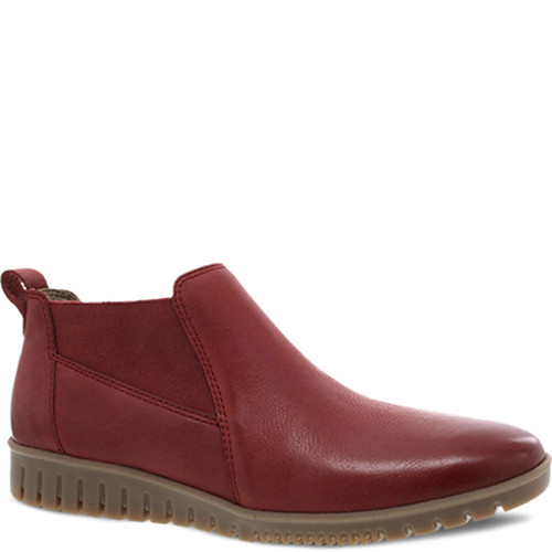 Dansko LOUISA Ankle Boots Red Burnished Calf