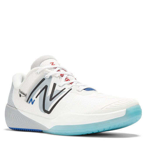 New Balance FUELCELL 996v5 PICKLEBALL White with Grey and Team Royal