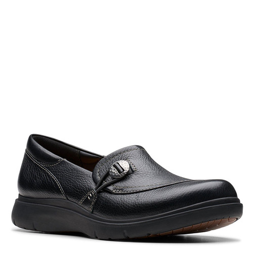 Clarks 26179947 CERTINA EASE Black Leather Shoes