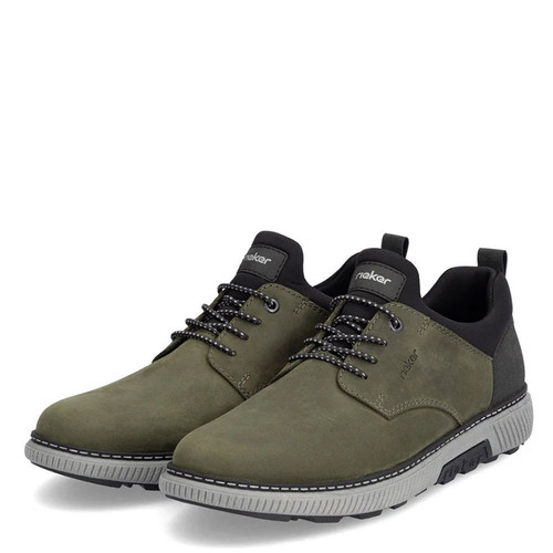 Rieker Men's STAN Casual Shoes Pazifik Navy Lake Amaretto - Family