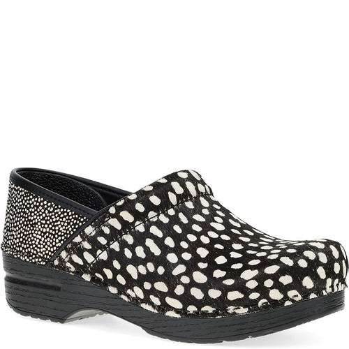 Dansko SPOTTED HAIRCALF Professional Clogs 