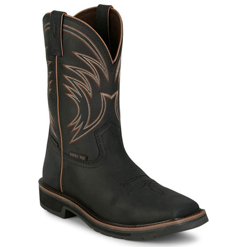 Justin Boots SE4240 WIDOWMAKER 11" Waterproof Soft Square Toe Western Work Boots